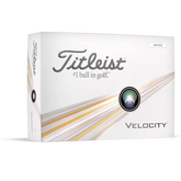 TITLEIST 2024 VELOCITY DOZEN GOLF BALLS WHITE